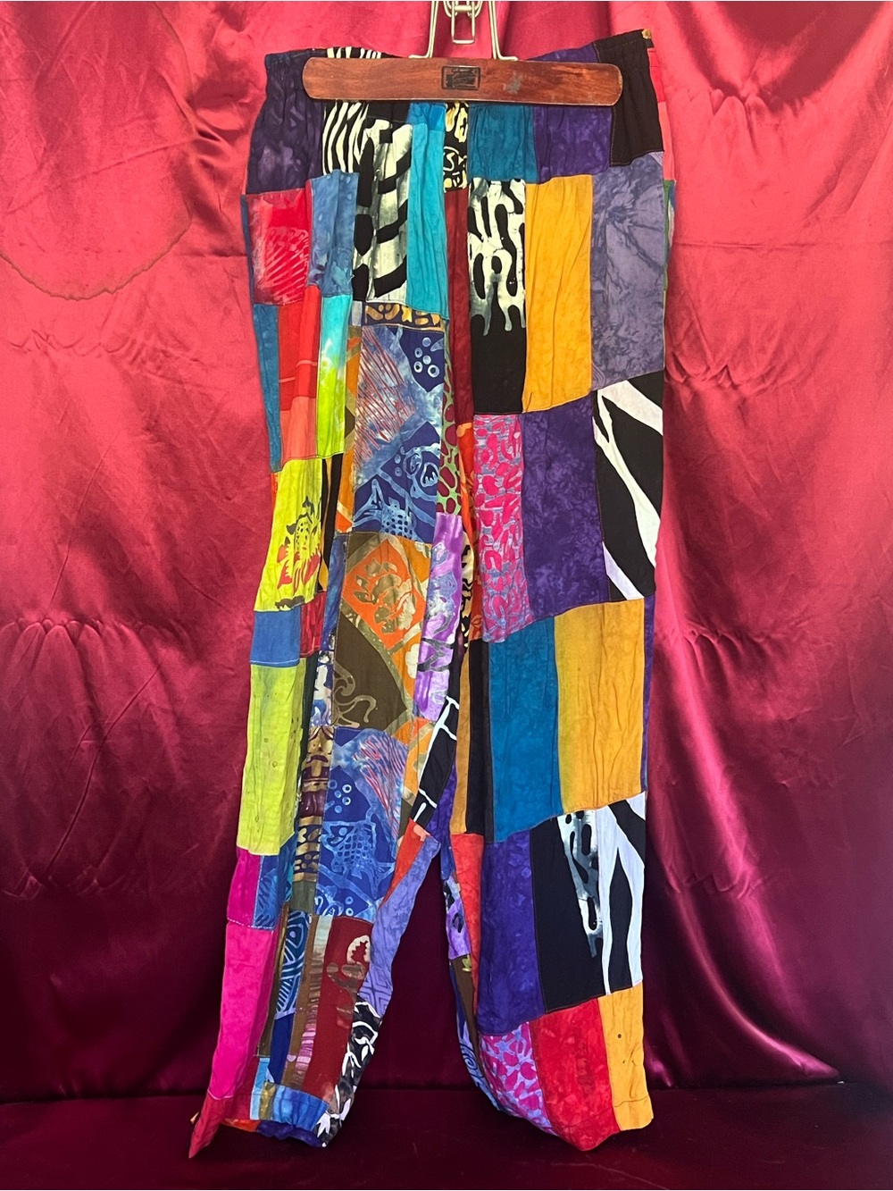 Colorful Patchwork Boho Lounge Pants